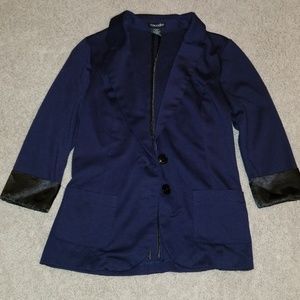 Navy blue blazer
